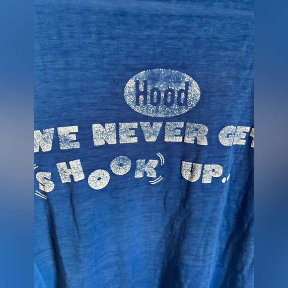 Vintage 70s/80s 50/50 Cotton Poly Hood Phish Unisex Tshirt Size M - Picture 3 of 5